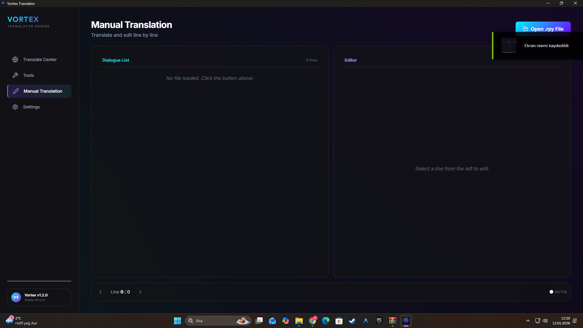 Vortex Translator screenshot 1