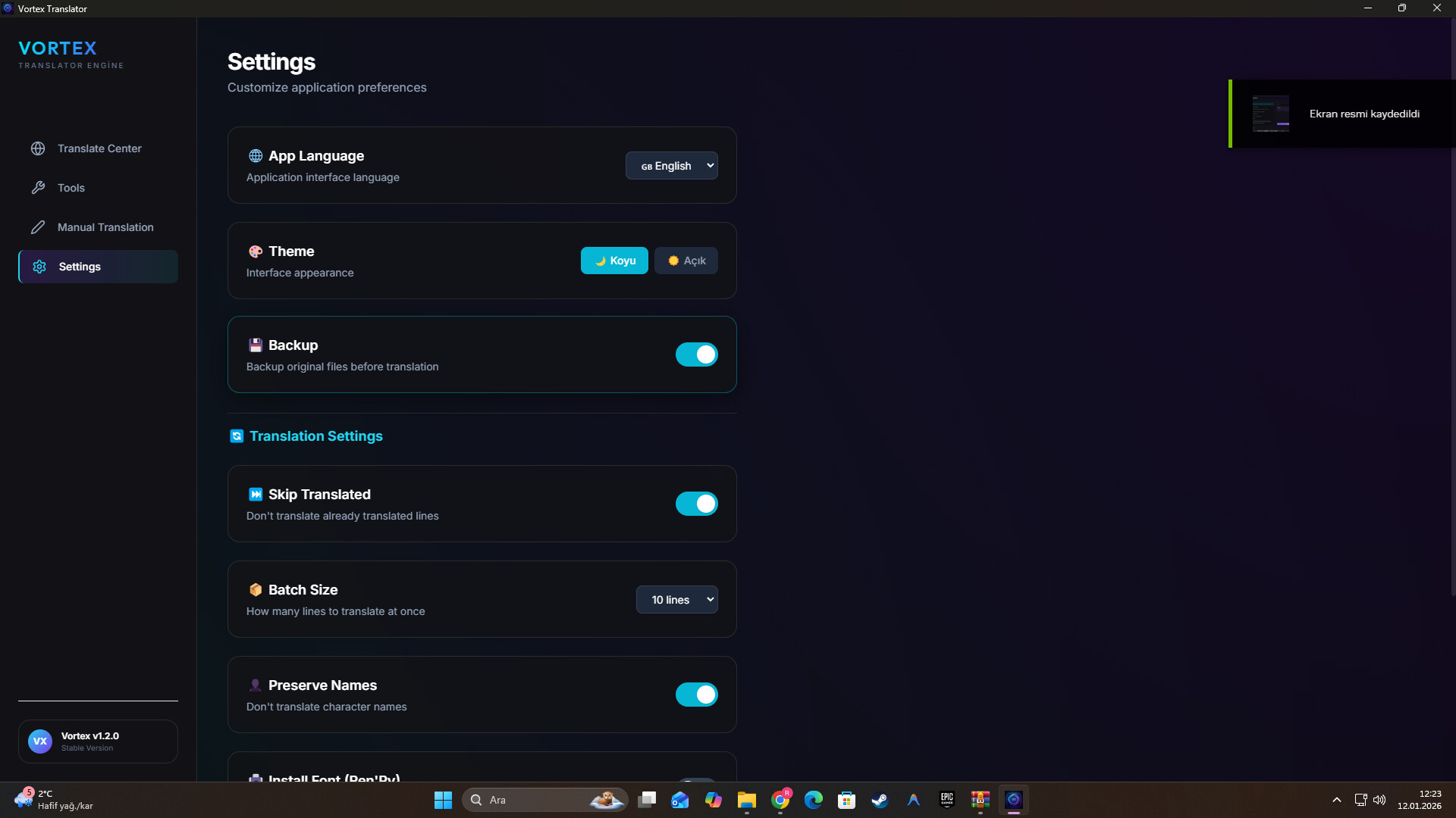 Vortex Translator screenshot 6