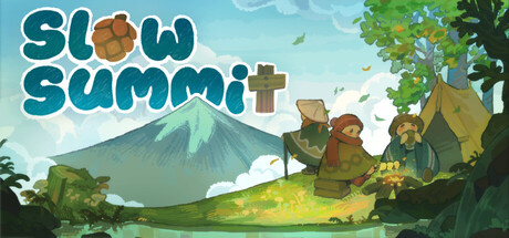 Slow Summit - tampilan header game petualangan outdoor kooperatif