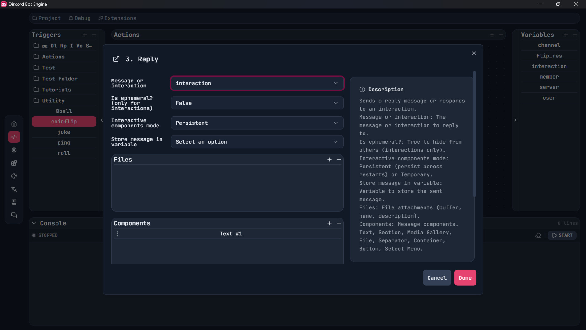 Discord Bot Engine screenshot 9