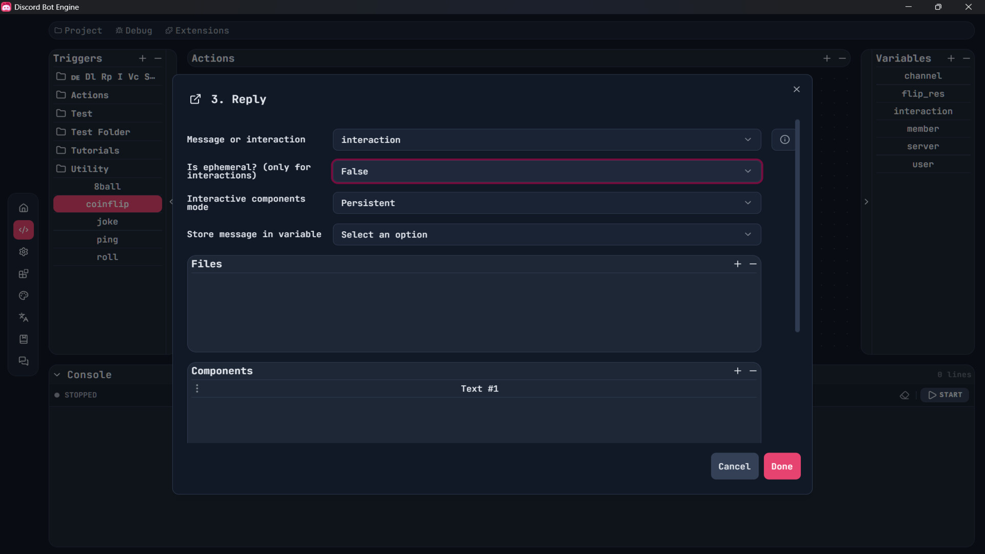 Discord Bot Engine screenshot 8