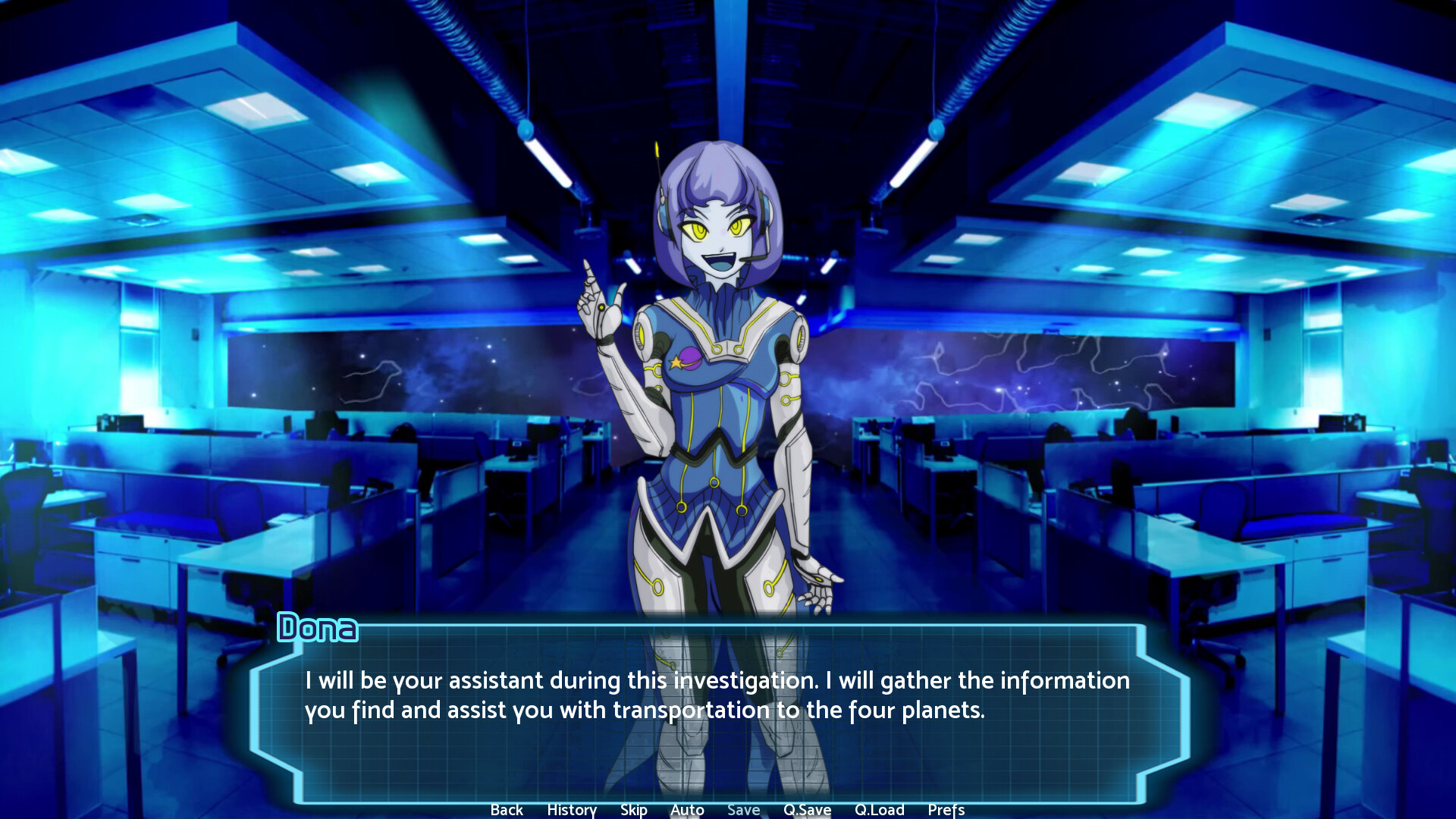 Destiny Worlds - Sci-Fi Visual Novel screenshot 6