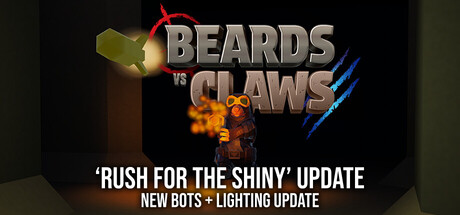 Beards vs. Claws — Steam header