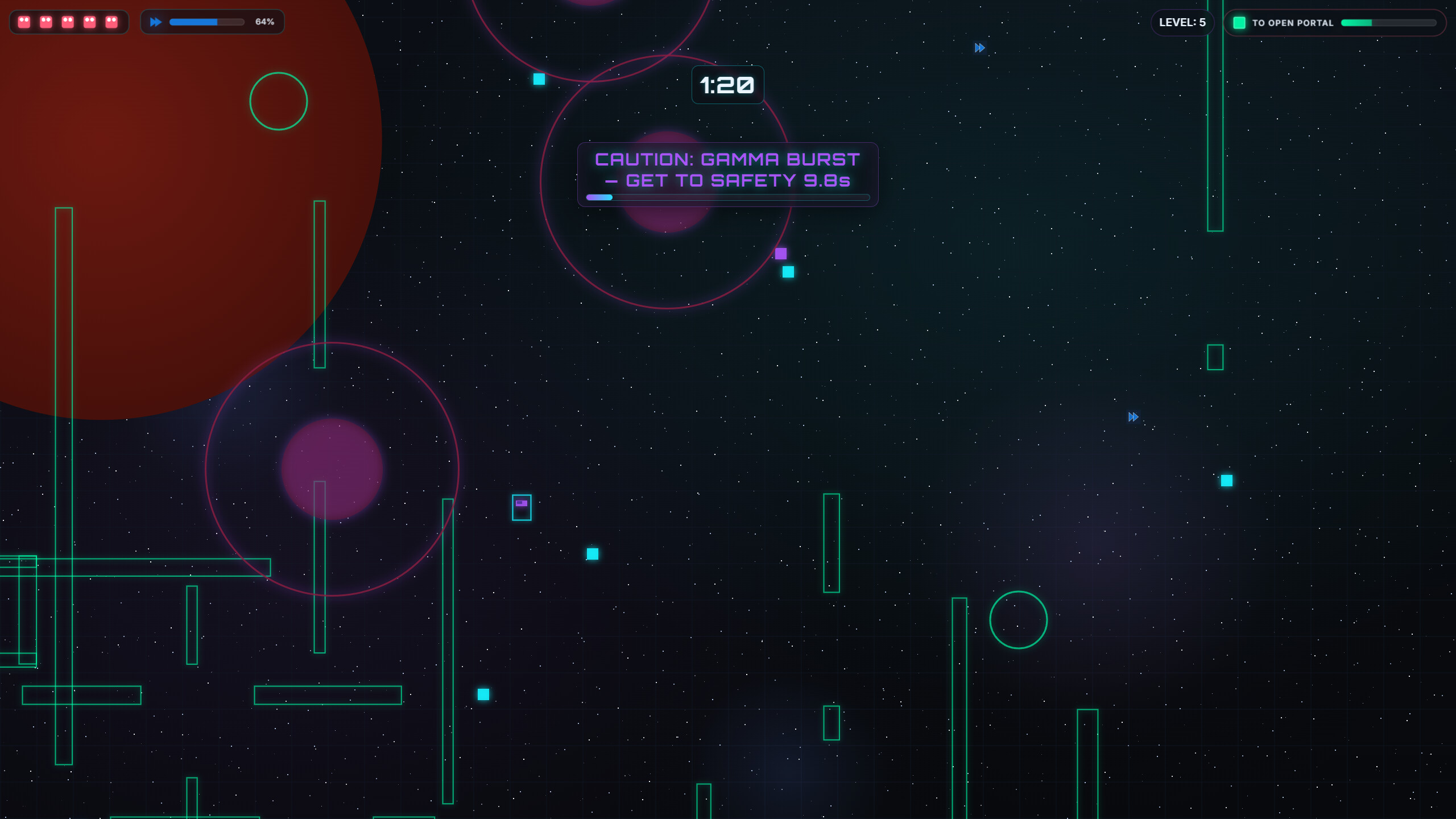 POLLUX - Space Runner screenshot 3