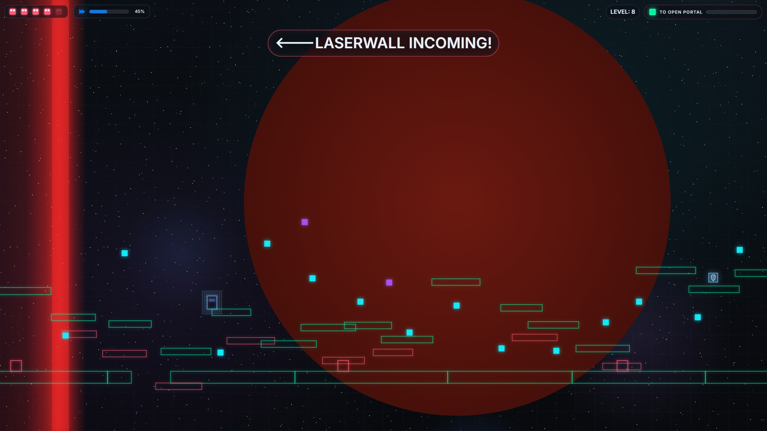 POLLUX - Space Runner screenshot 1
