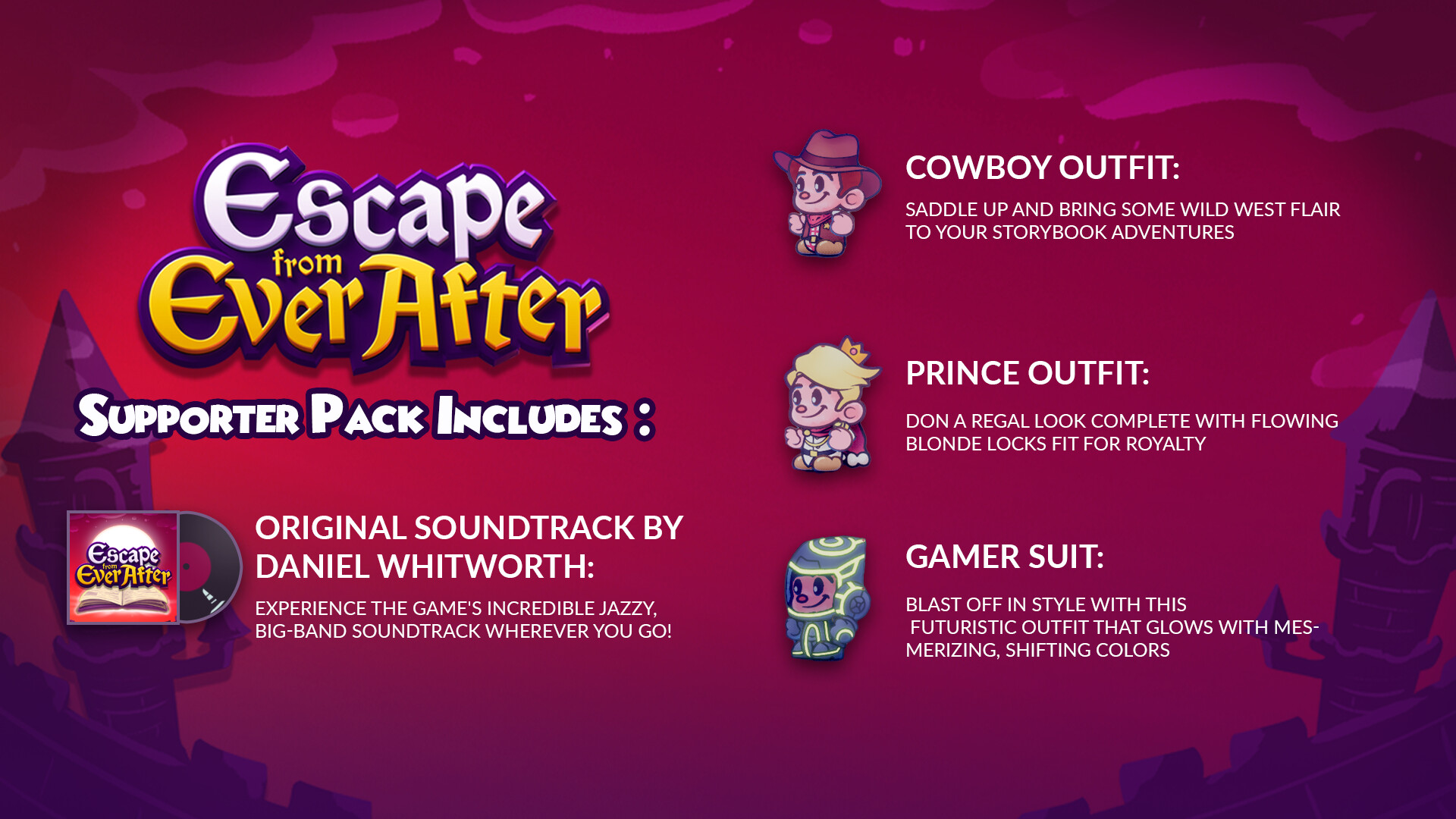Escape from Ever After - Supporter Pack screenshot 1