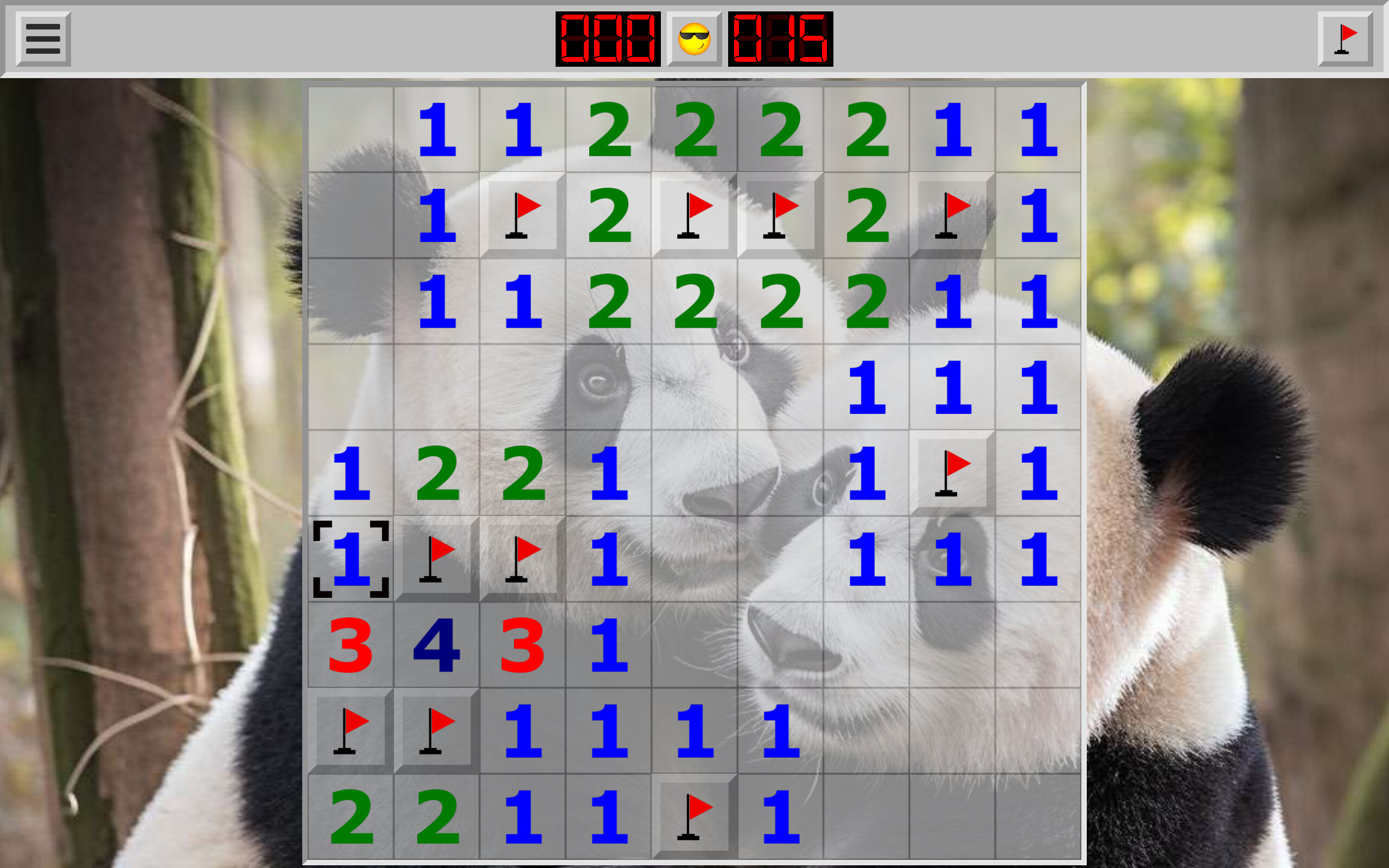 Minesweeper screenshot 2