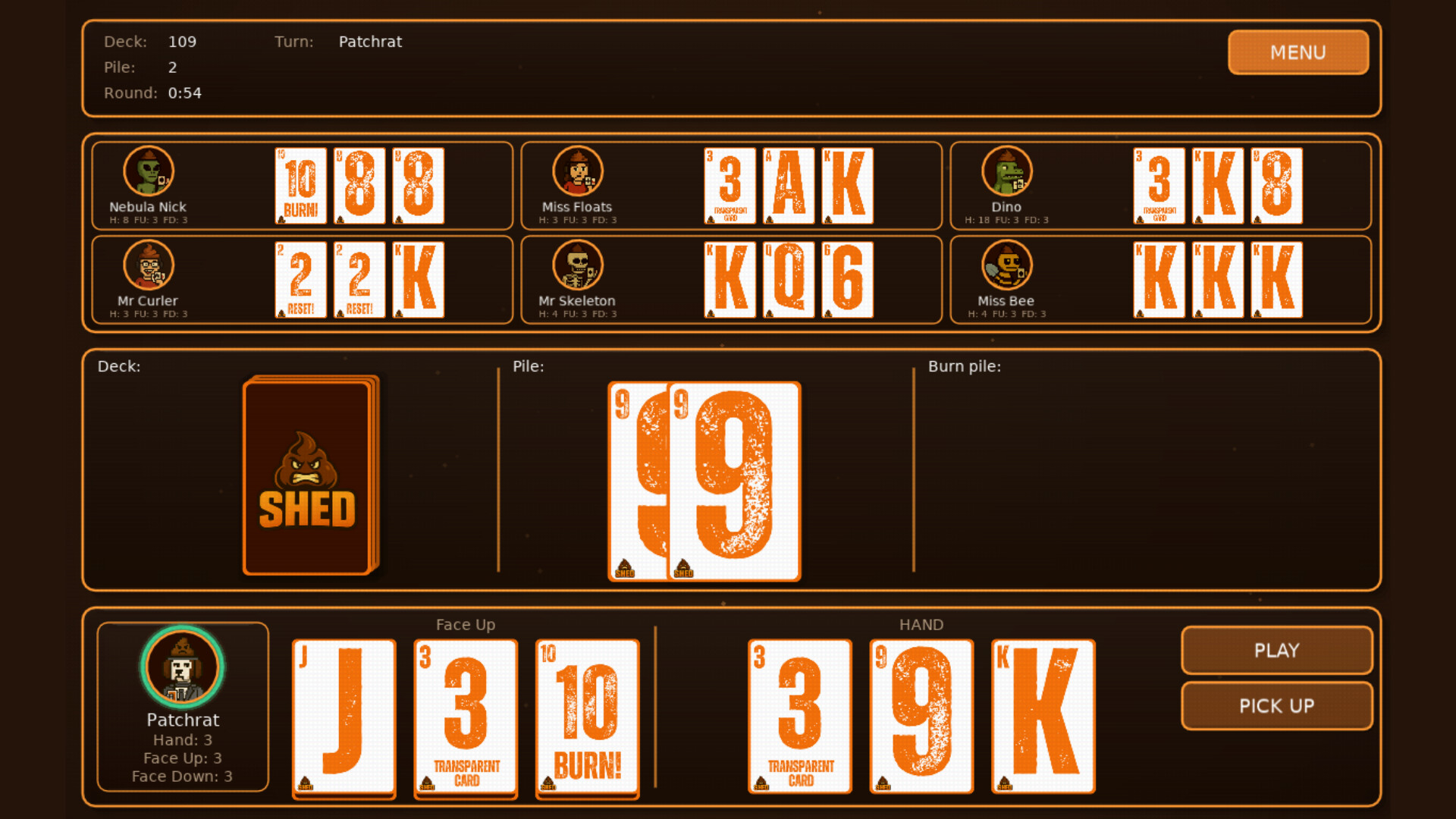 SHED screenshot 2