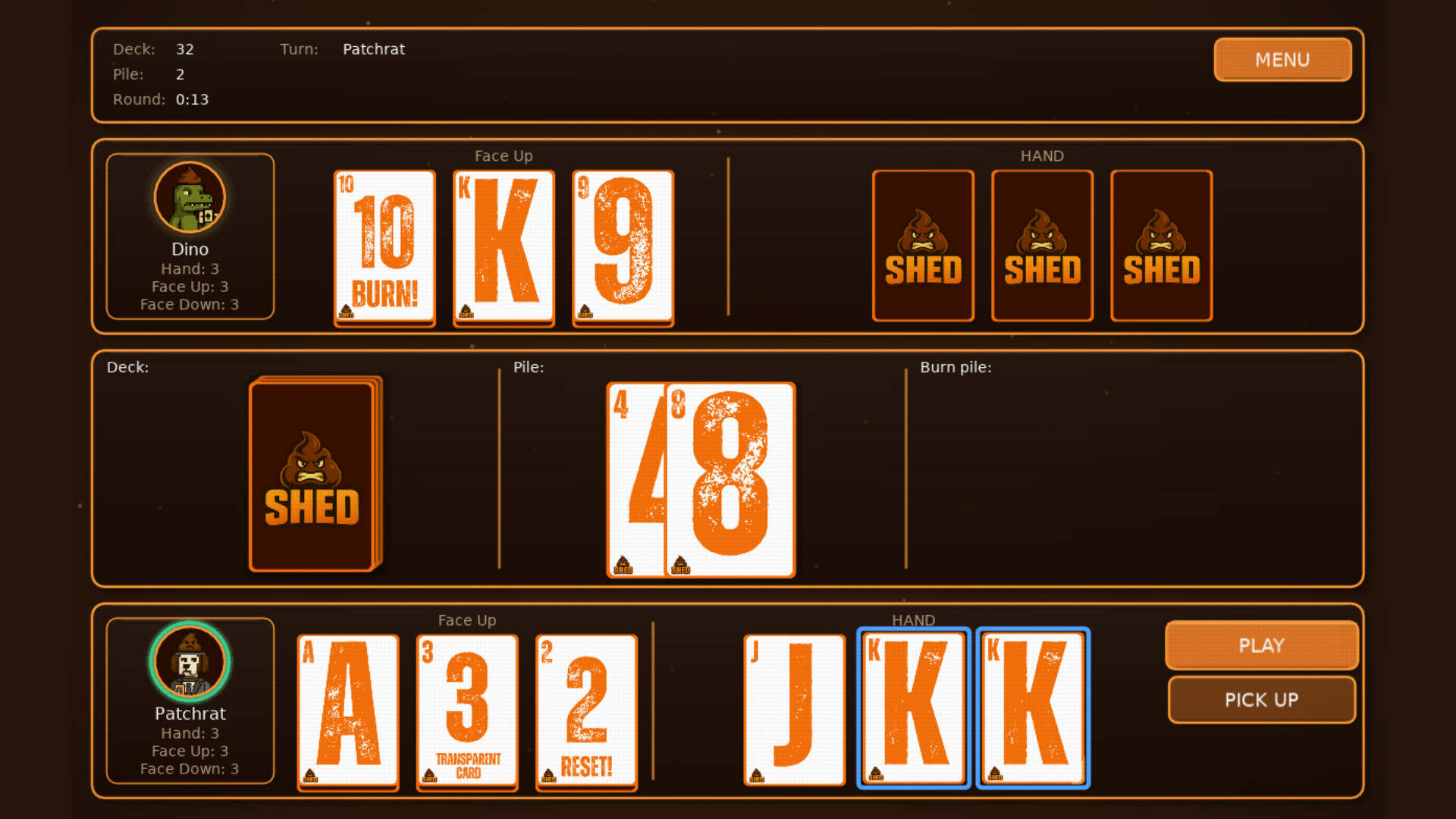 SHED screenshot 1