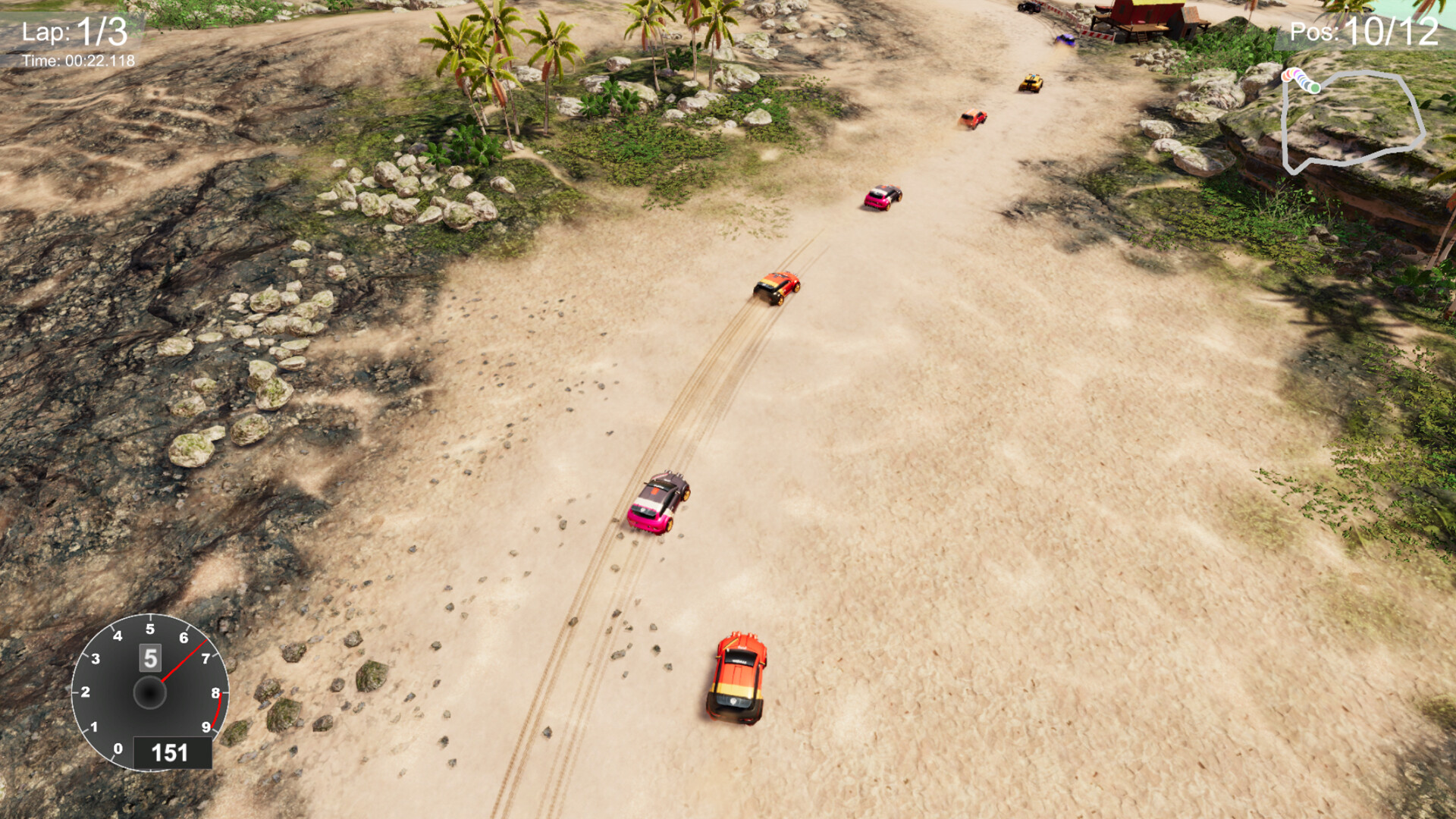 《霓虹弯道赛车/Neon Curves Racing》