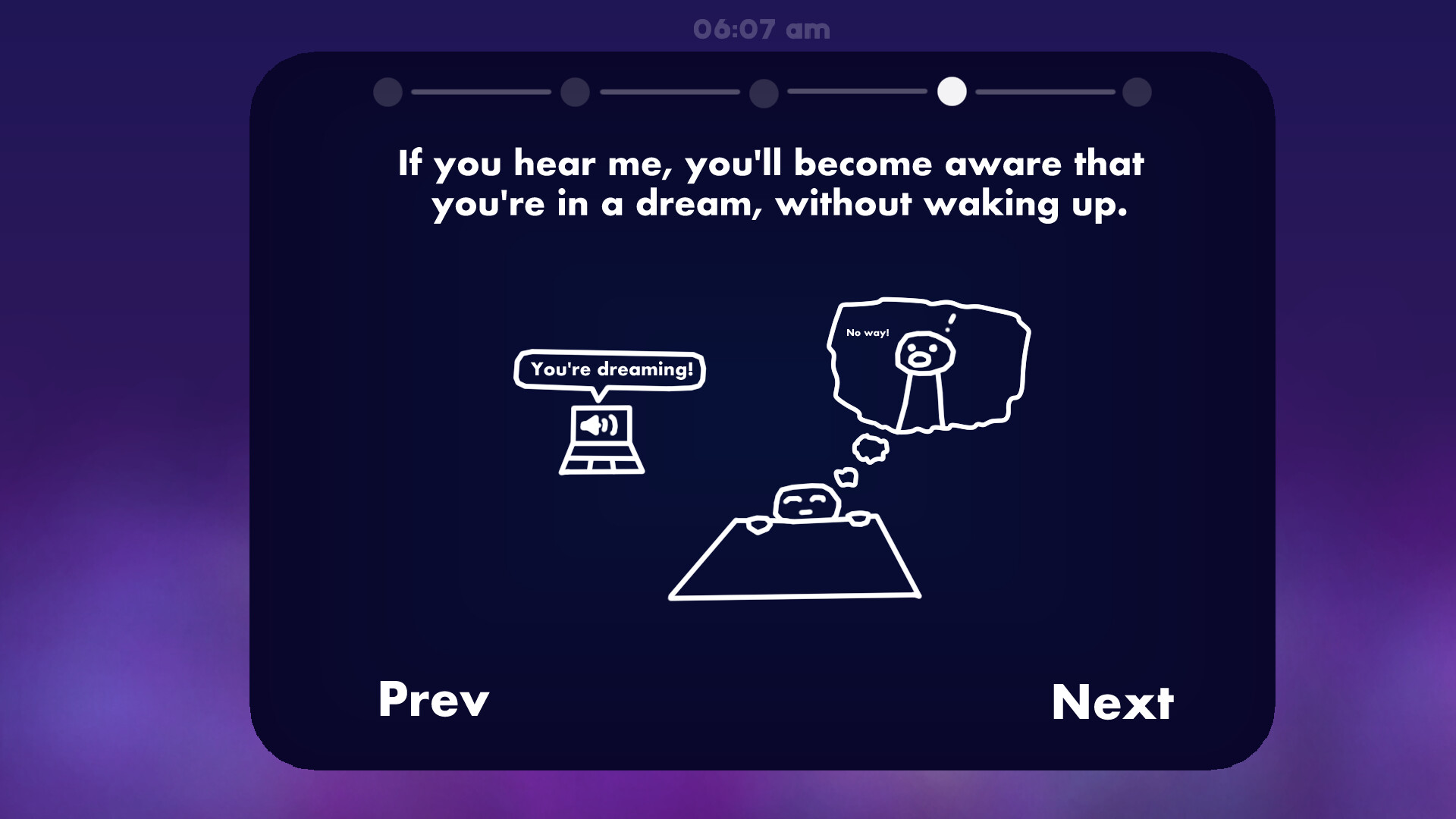 What if I could make you lucid dream? screenshot 2