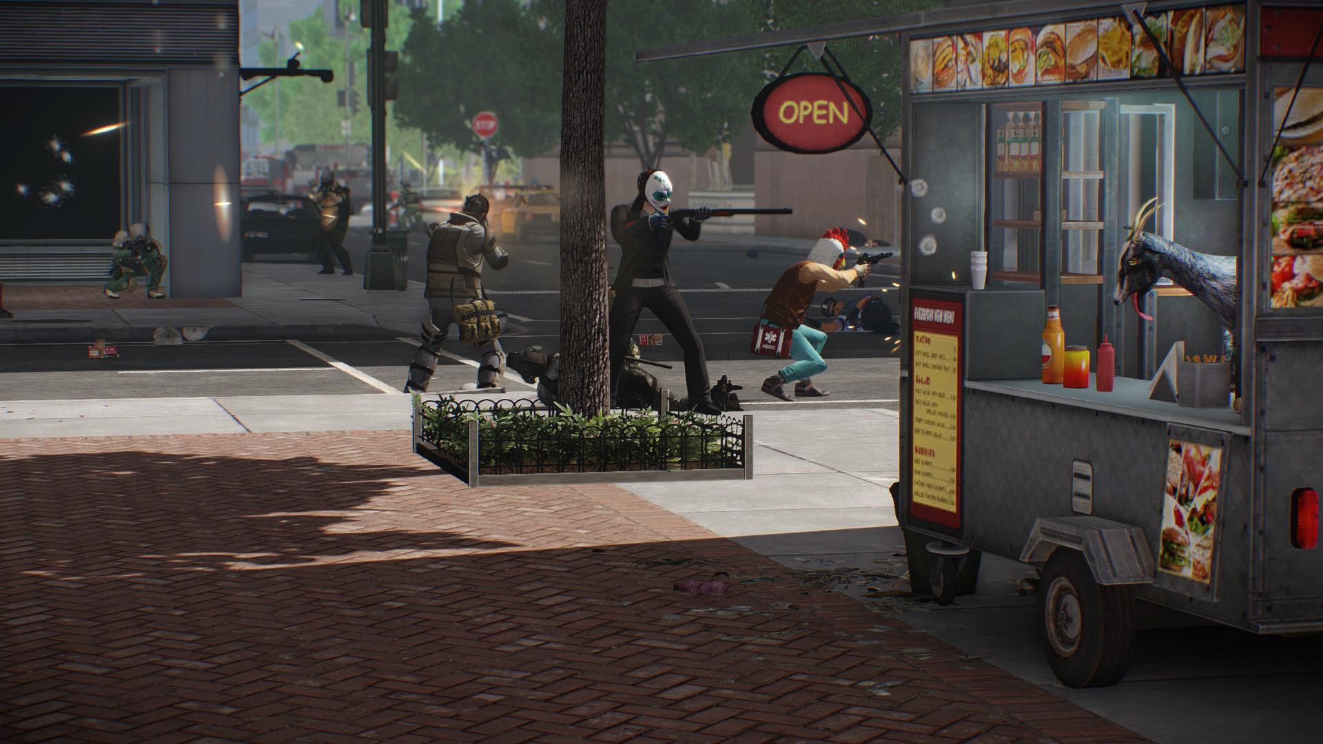 PAYDAY 2: The Goat Simulator Heist screenshot 1