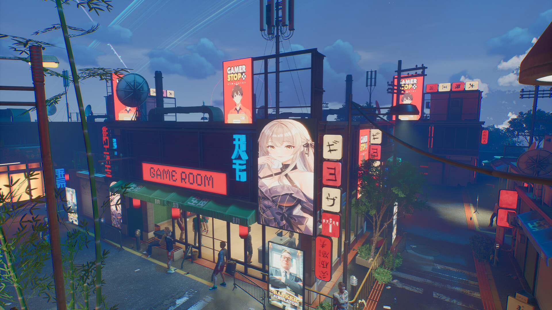 Gamer Stop Simulator – Neon Streets of Tokyo screenshot 3