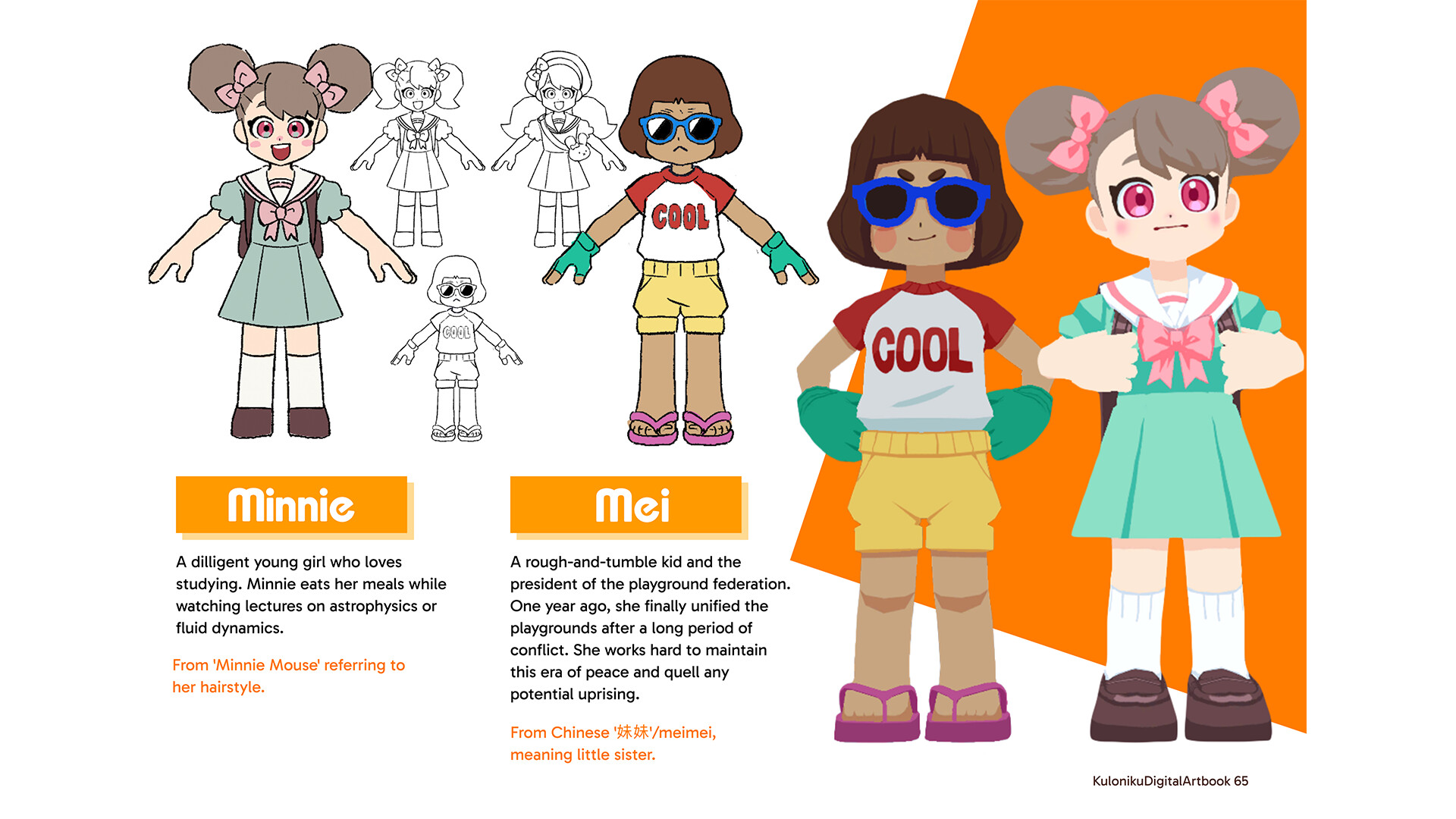 KuloNiku: Bowl Up! Digital Artbook screenshot 3