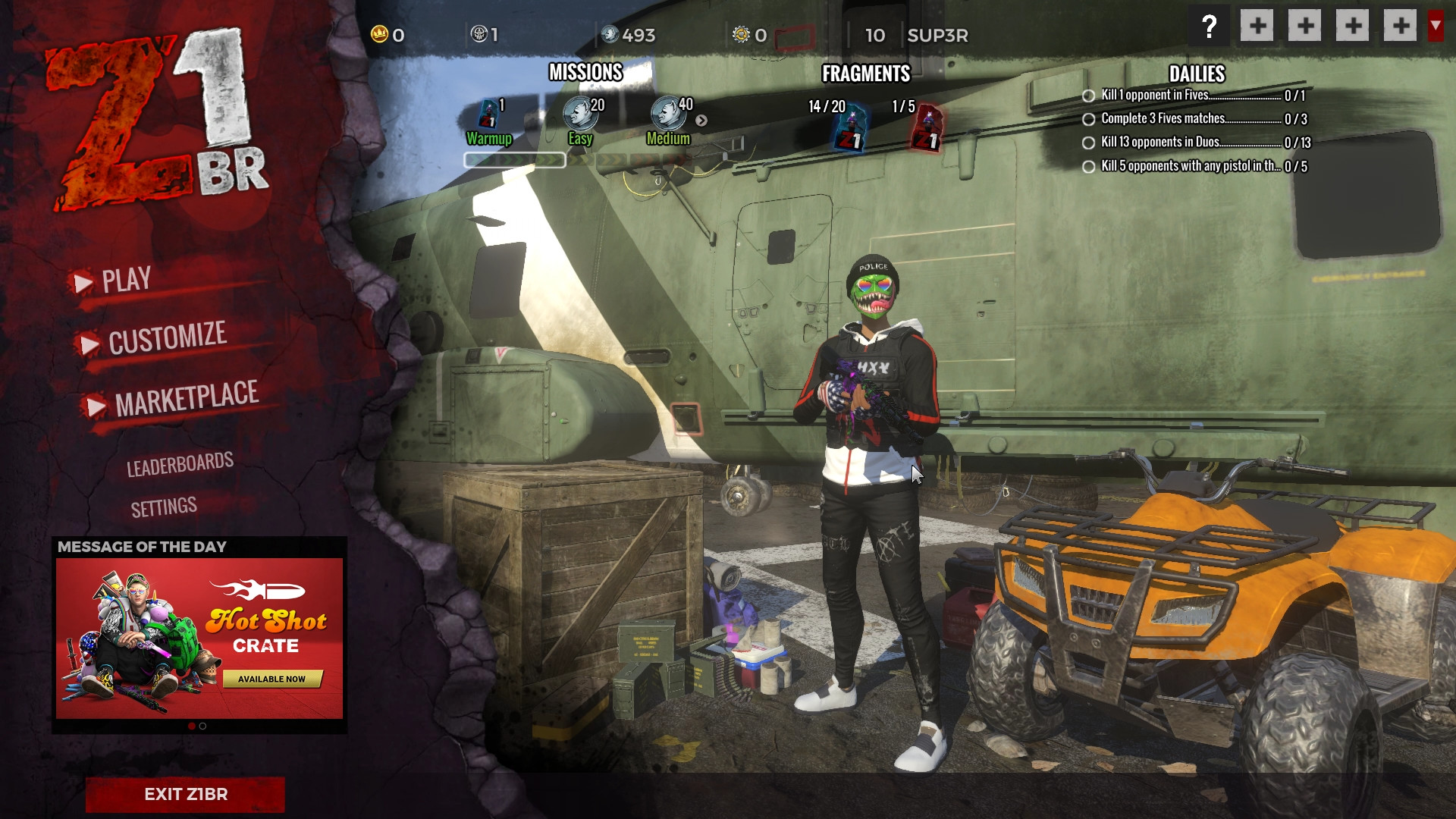 Z1 Battle Royale screenshot 1