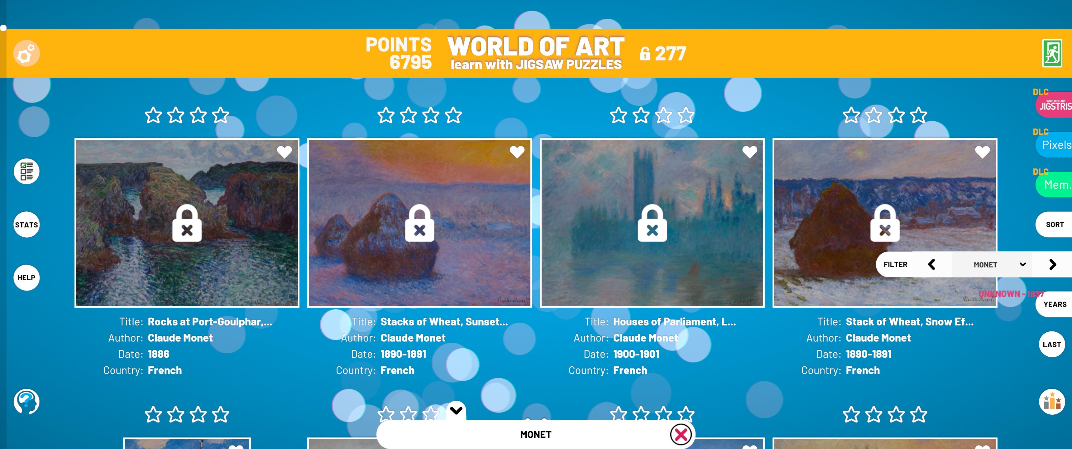 MONET screenshot 1