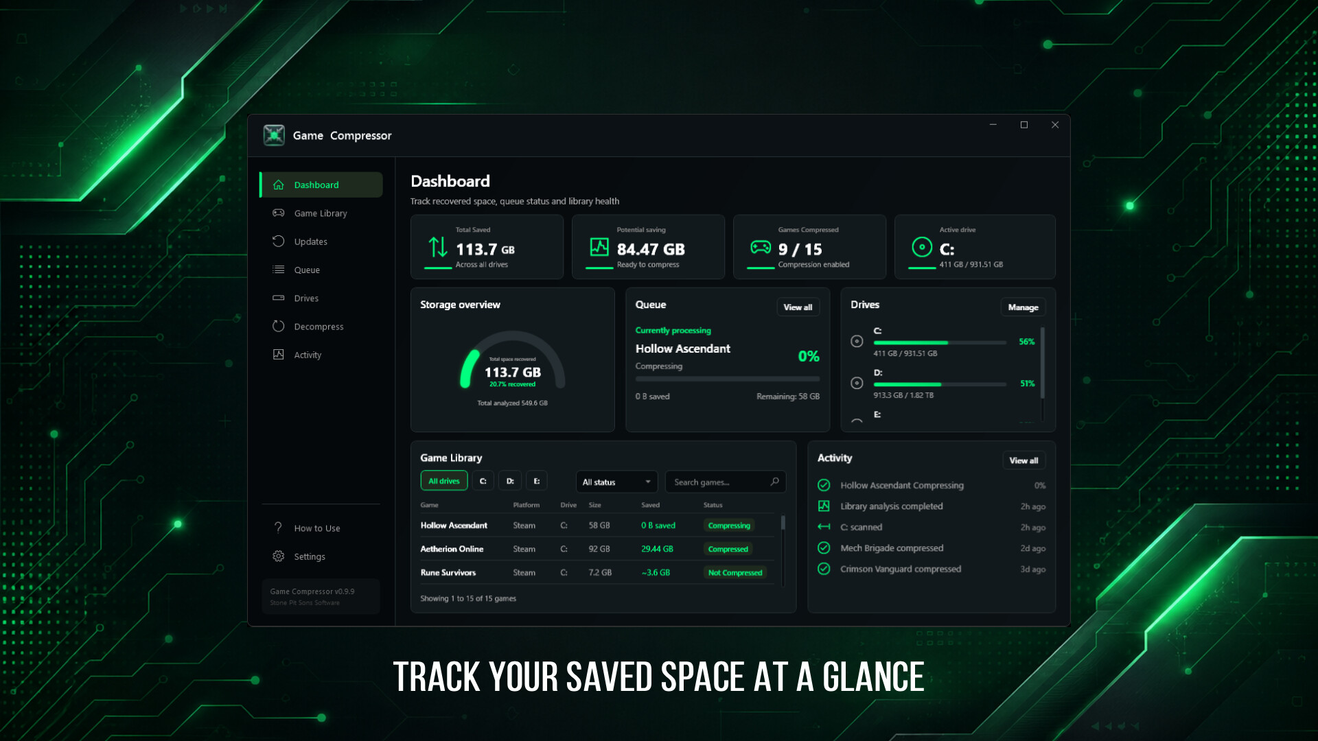 Game Compressor screenshot 1