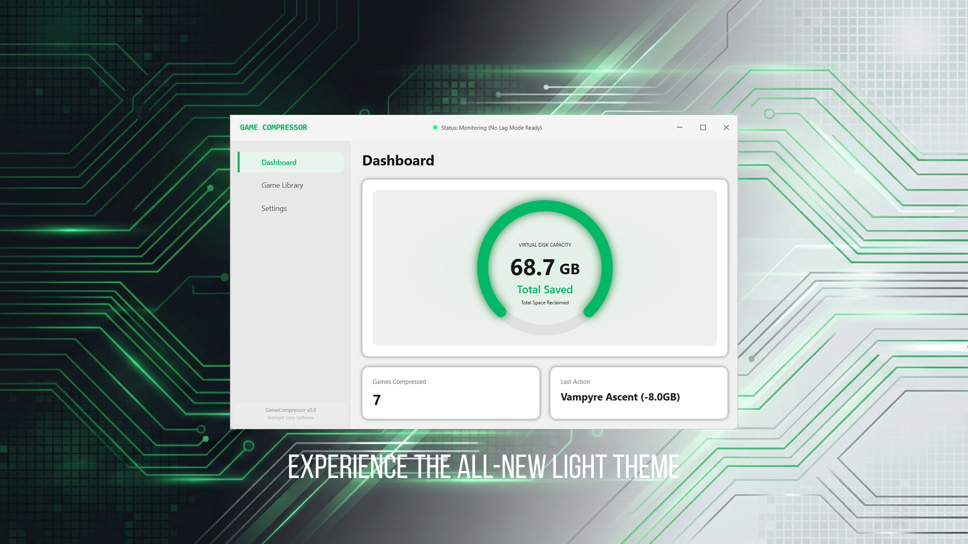 Game Compressor Screenshot