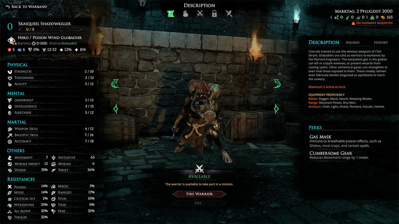 Mordheim: City of the Damned - Globadier screenshot 2