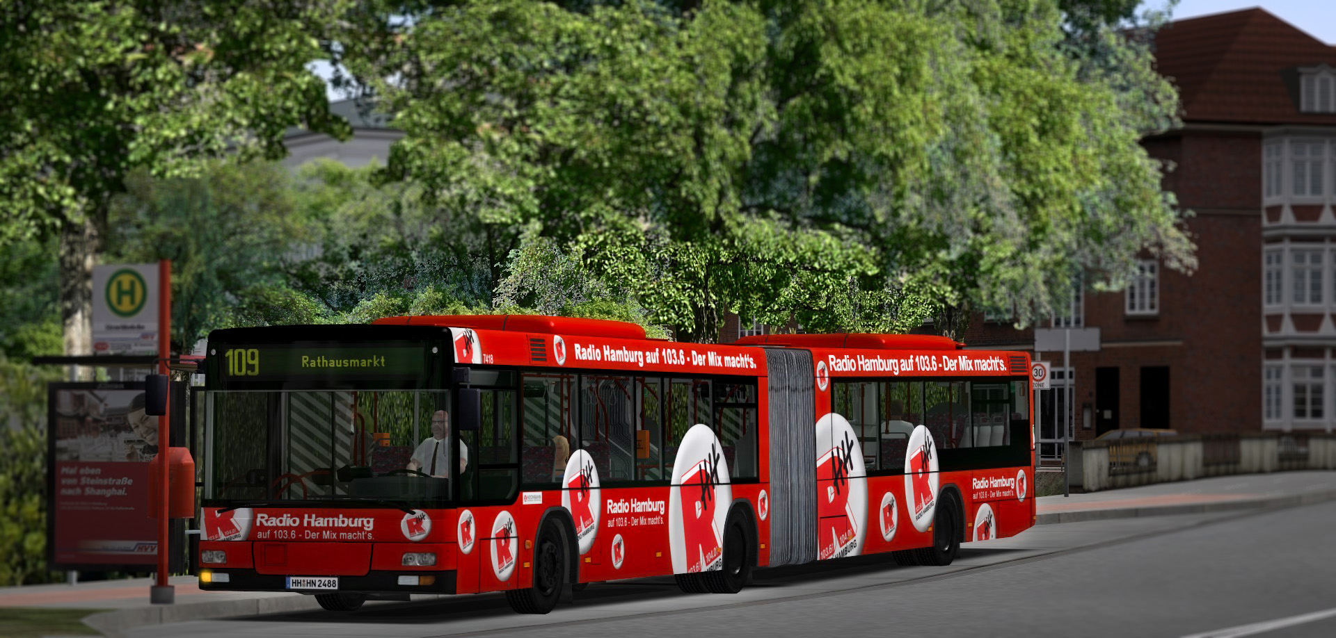 OMSI 2 Add-On MAN Stadtbusfamilie screenshot 9
