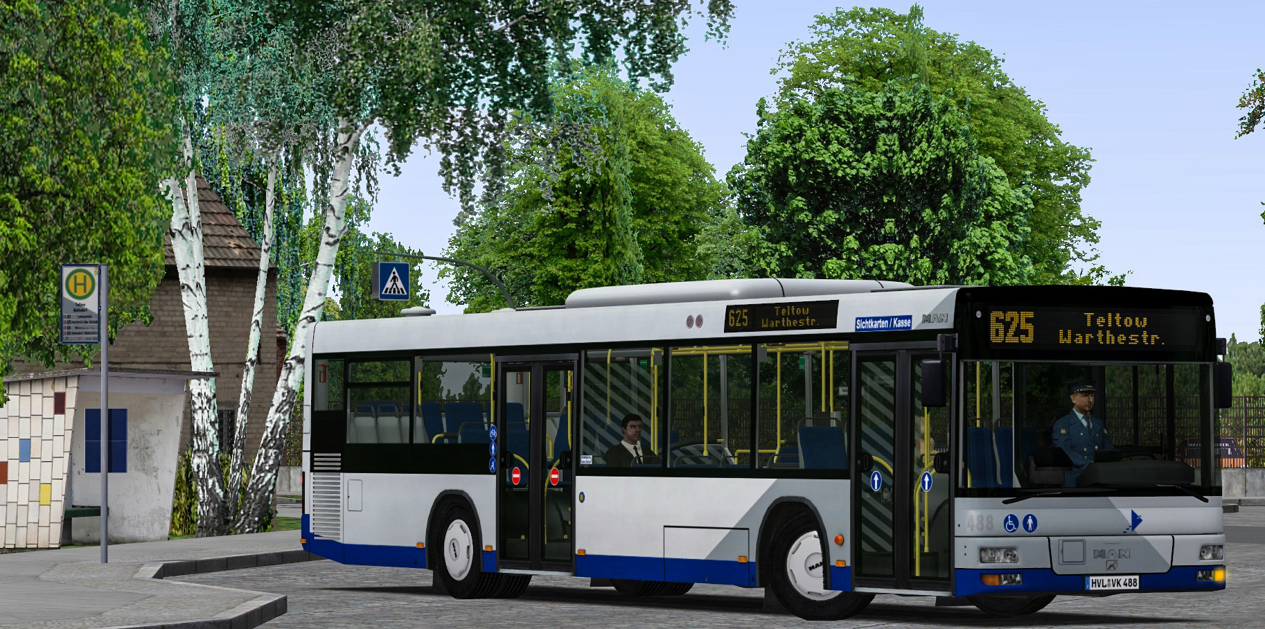 OMSI 2 Add-On MAN Stadtbusfamilie screenshot 12