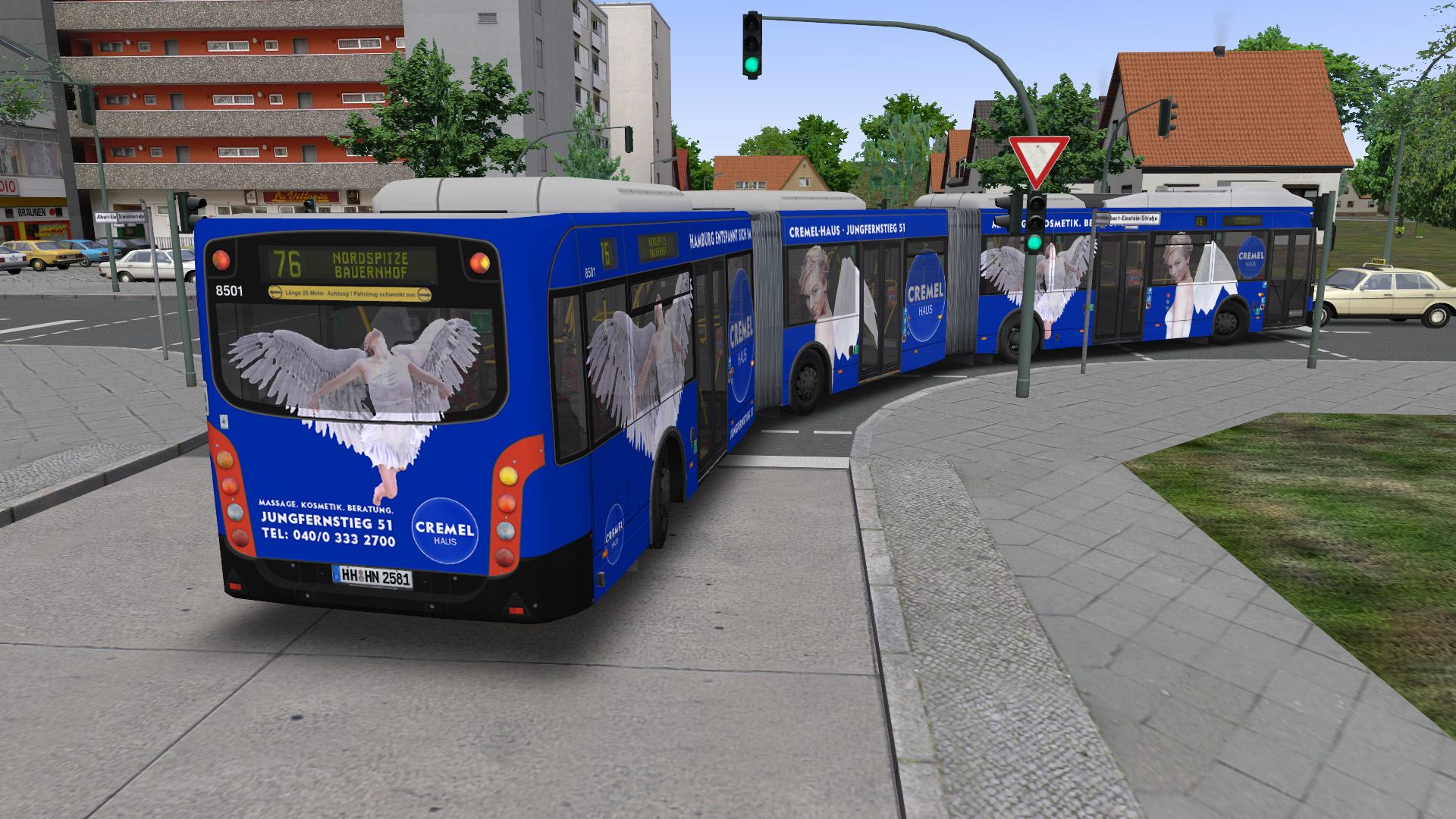 OMSI 2 Add-On Doppelgelenkbus AGG 300 screenshot 13
