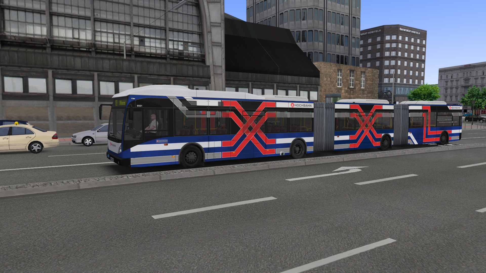 OMSI 2 Add-On Doppelgelenkbus AGG 300 screenshot 4