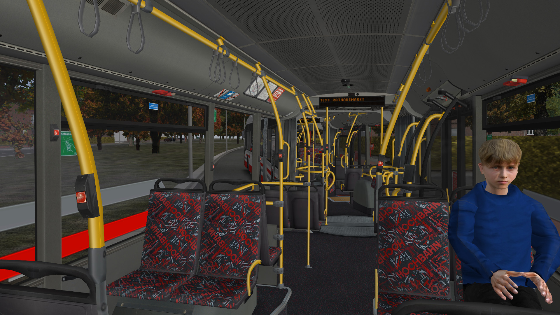 OMSI 2 Add-On Doppelgelenkbus AGG 300 screenshot 2