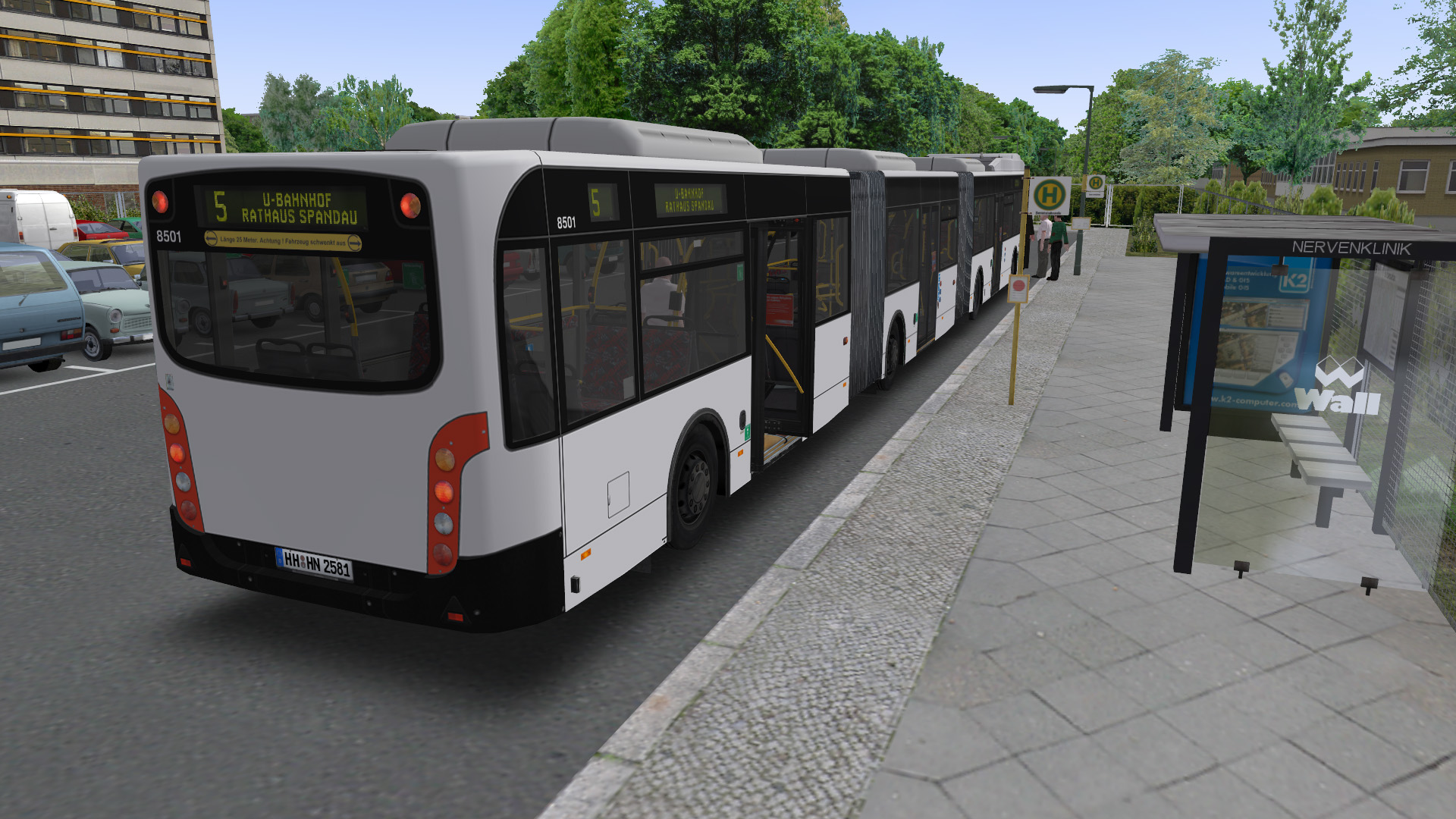 OMSI 2 Add-On Doppelgelenkbus AGG 300 screenshot 6