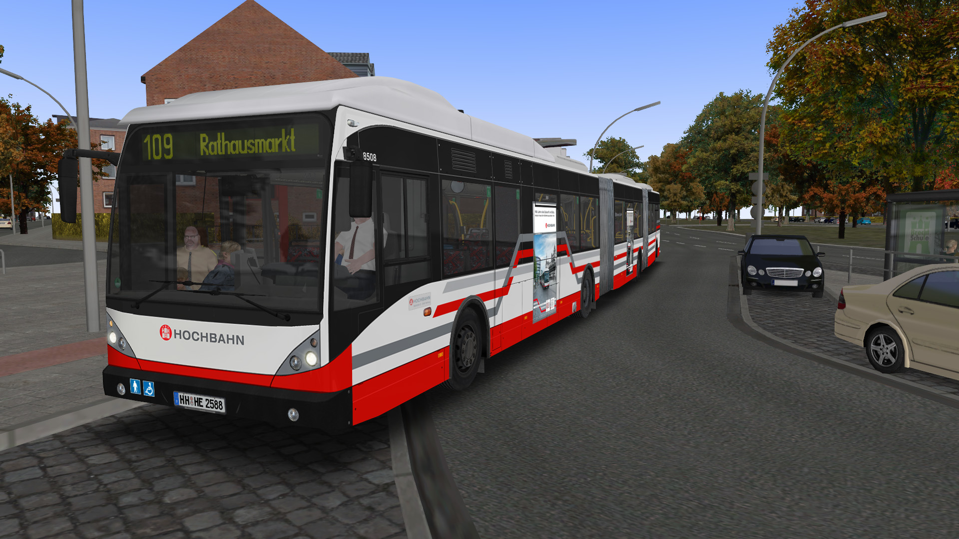 OMSI 2 Add-On Doppelgelenkbus AGG 300 screenshot 1