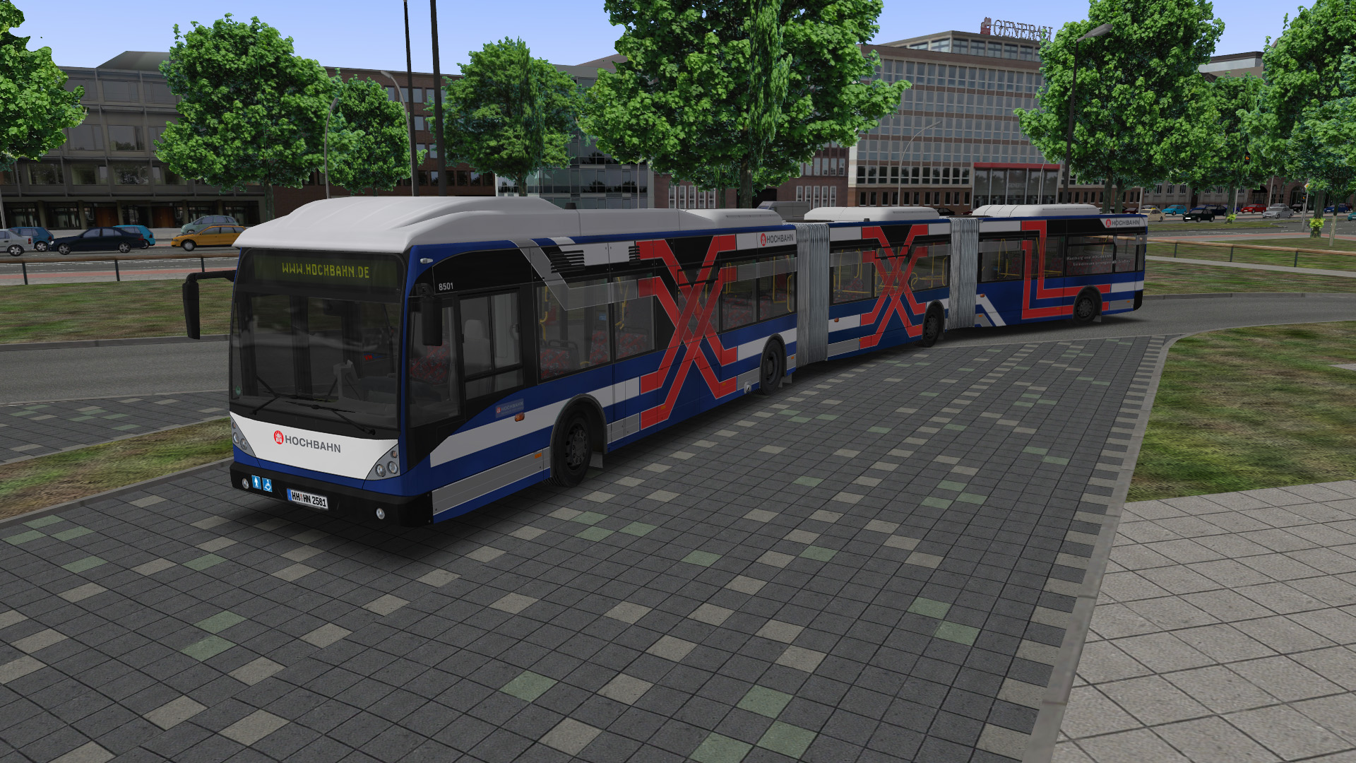 OMSI 2 Add-On Doppelgelenkbus AGG 300 screenshot 3