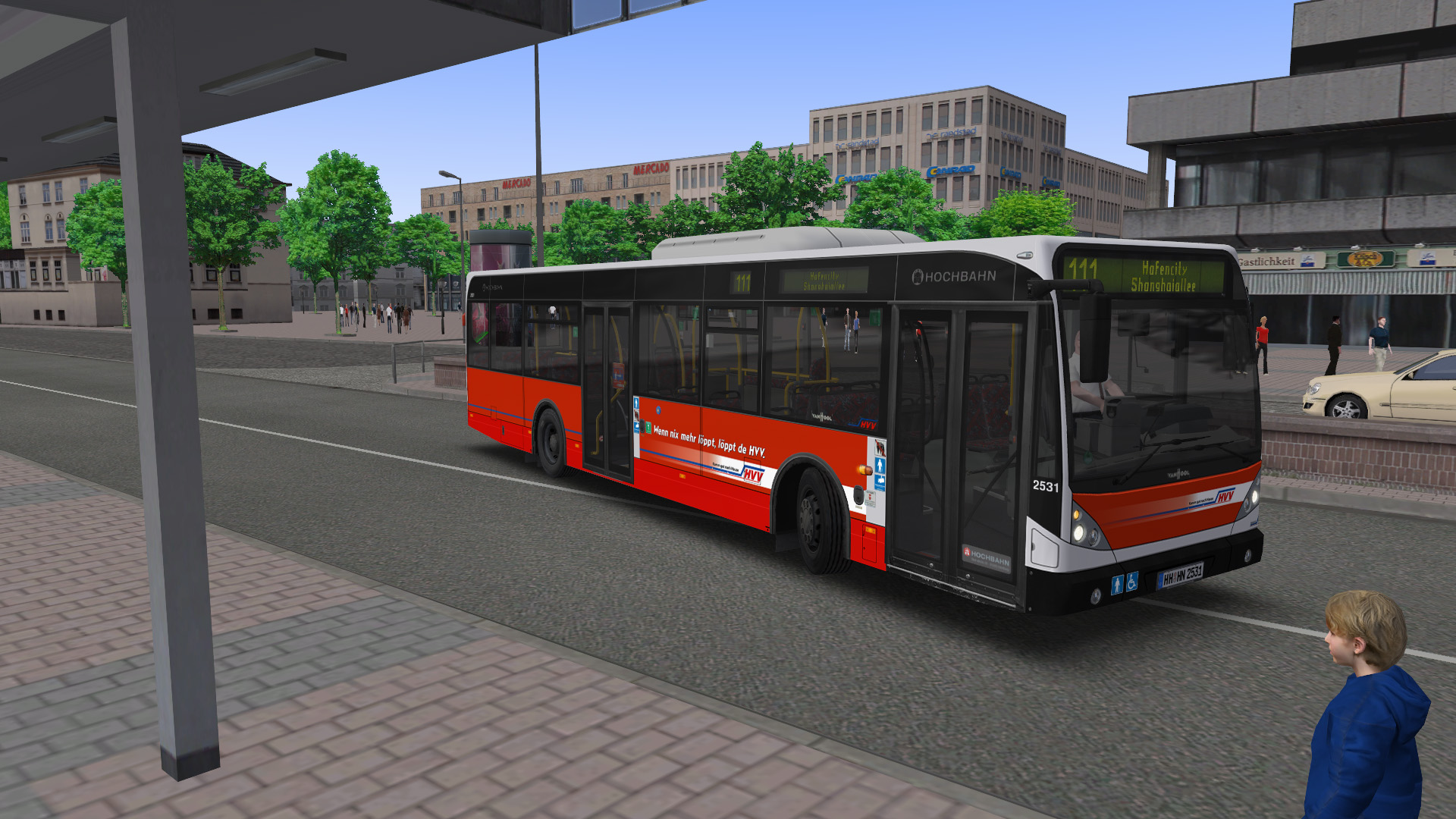 OMSI 2 Add-On Doppelgelenkbus AGG 300 screenshot 15