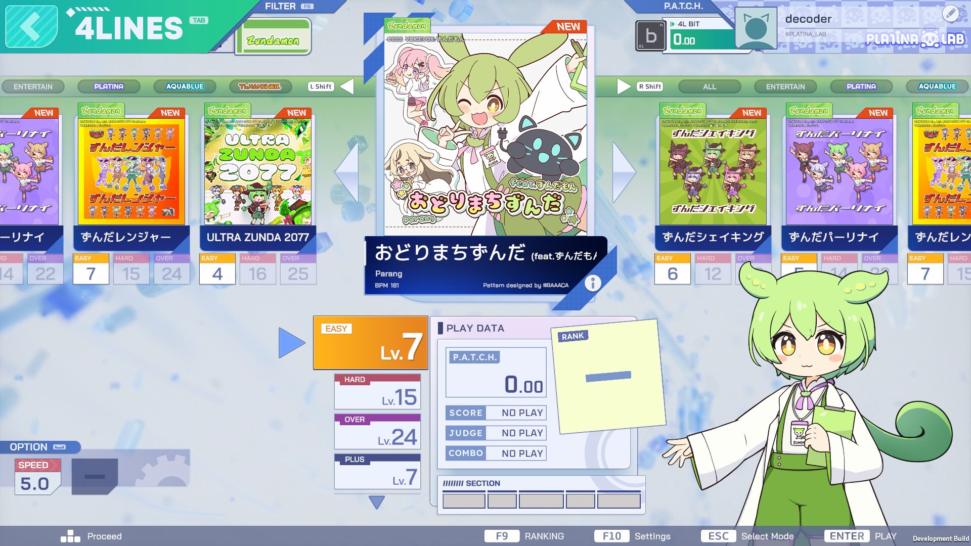 PLATiNA :: LAB - Zundamon 「Songs」 on Steam
