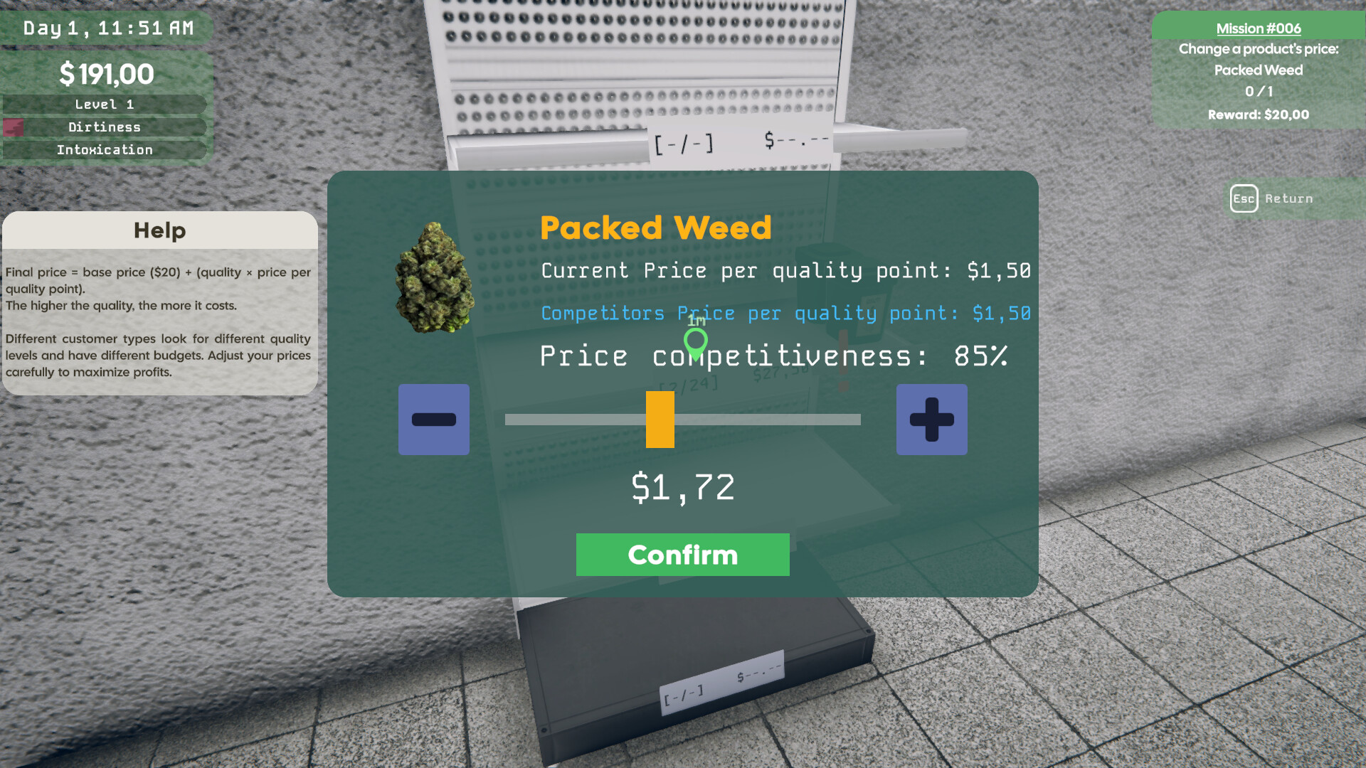 Weed Supermarket Simulator: Prologue screenshot 9