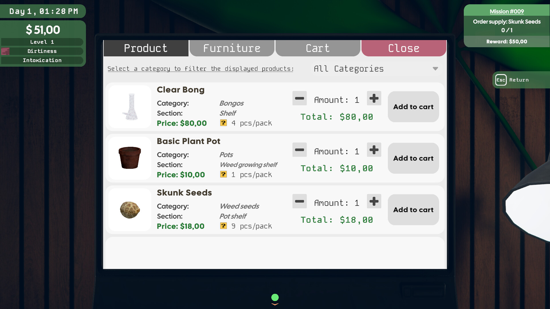 Weed Supermarket Simulator: Prologue screenshot 7