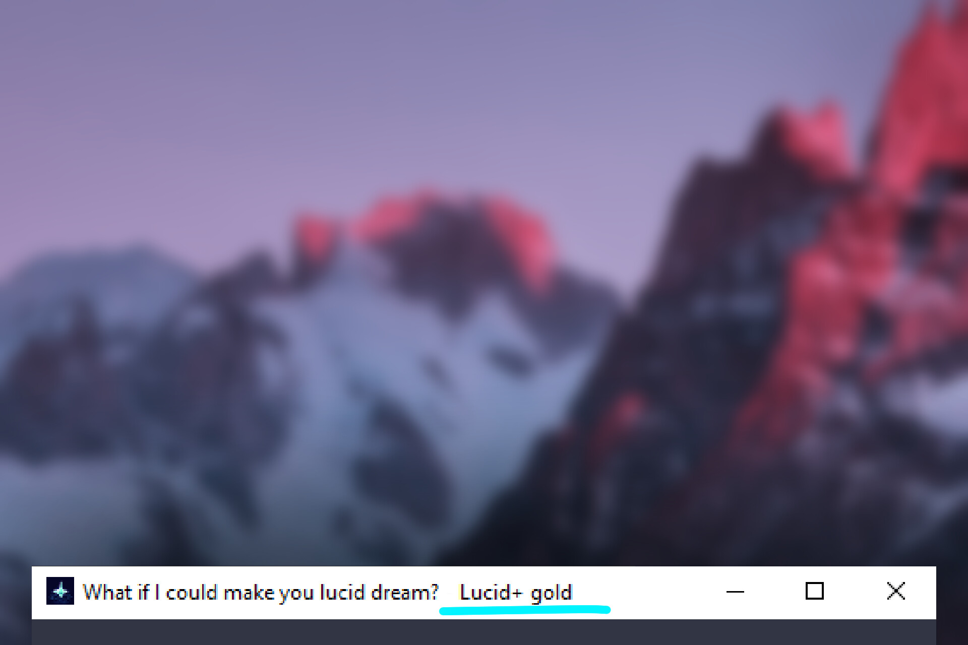 What if I could make you lucid dream? - I bought DLC for my brain screenshot 1