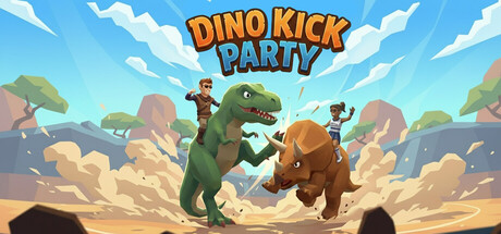 Dino Kick Party — Steam header