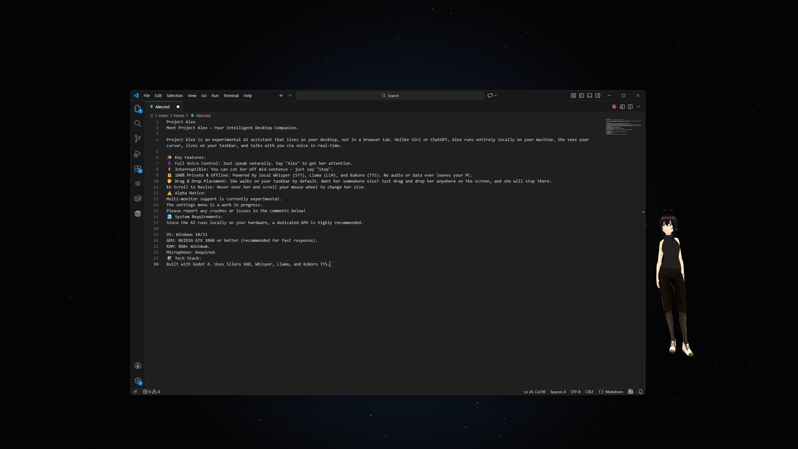 Project Alex screenshot 1