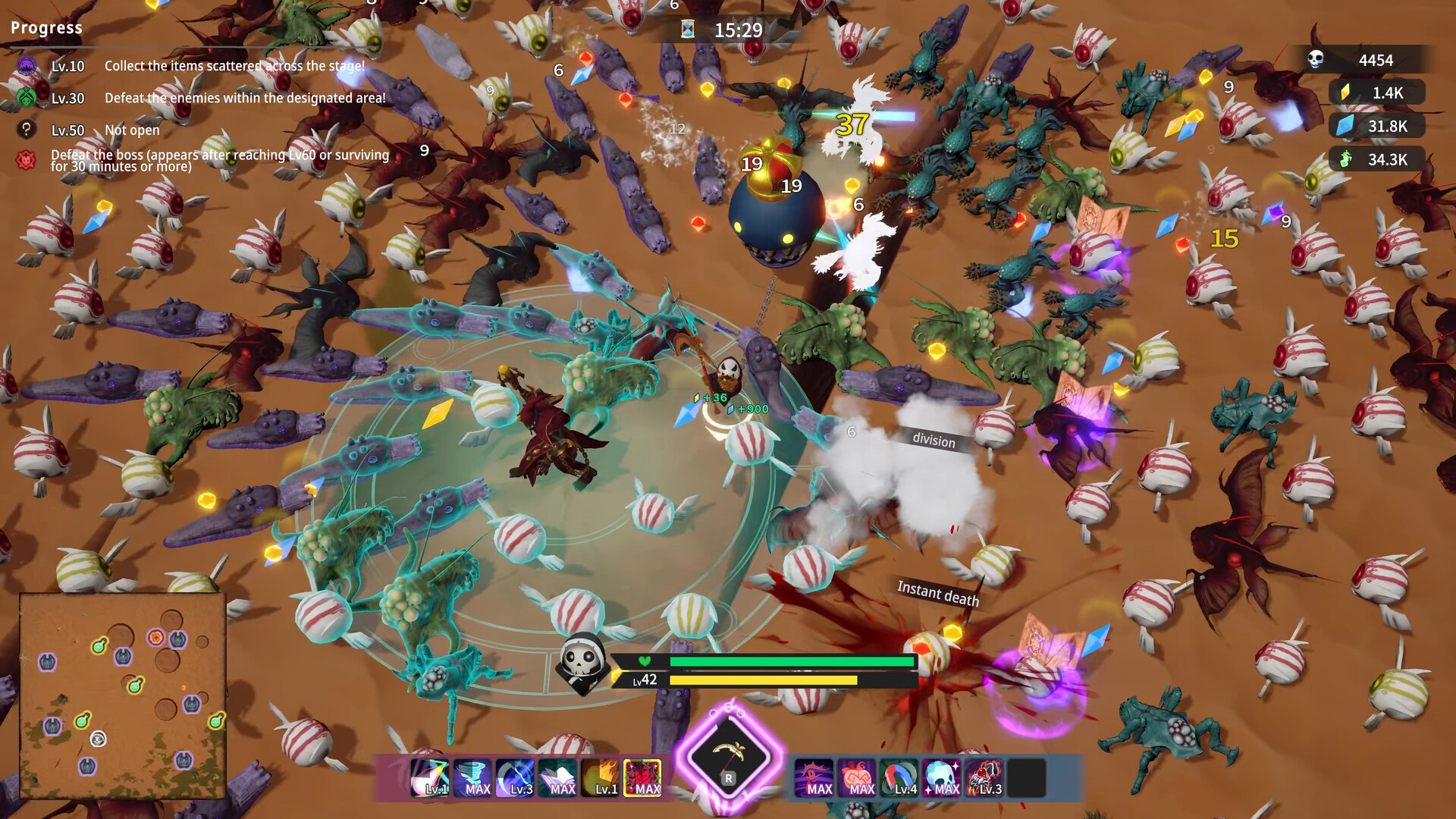 Dark Reaper Shoots 2 gameplay screenshot 1