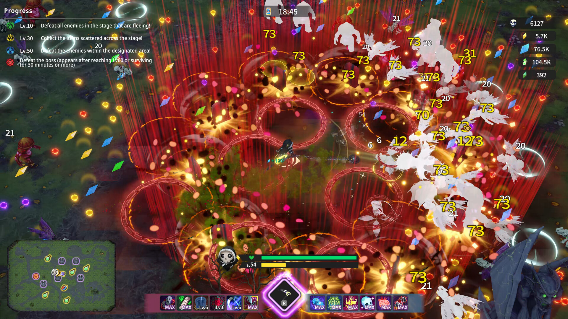 Dark Reaper Shoots 2 gameplay screenshot 2