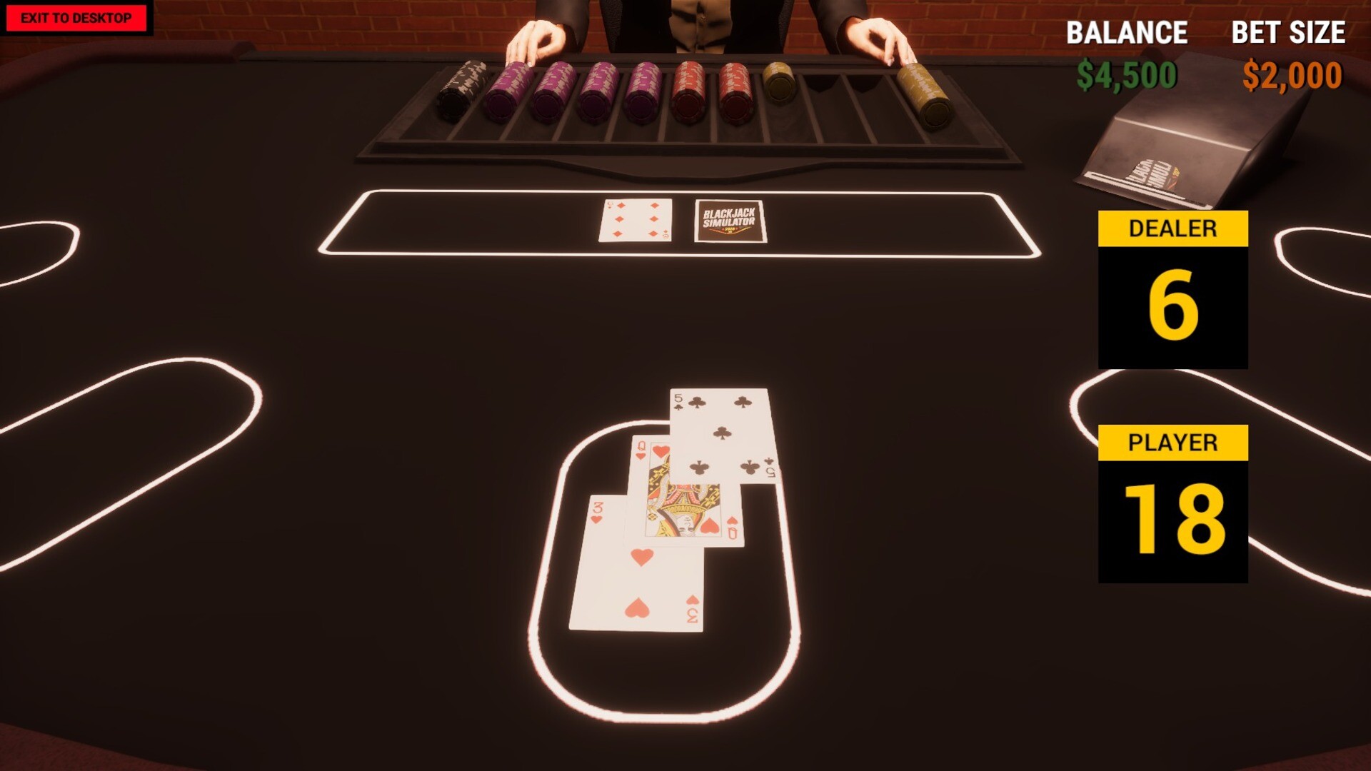 Blackjack Simulator 2026 screenshot 4