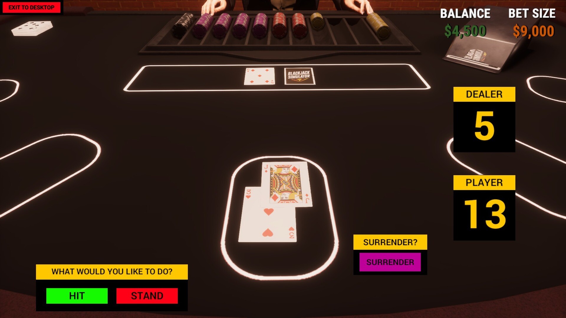 Blackjack Simulator 2026 screenshot 2
