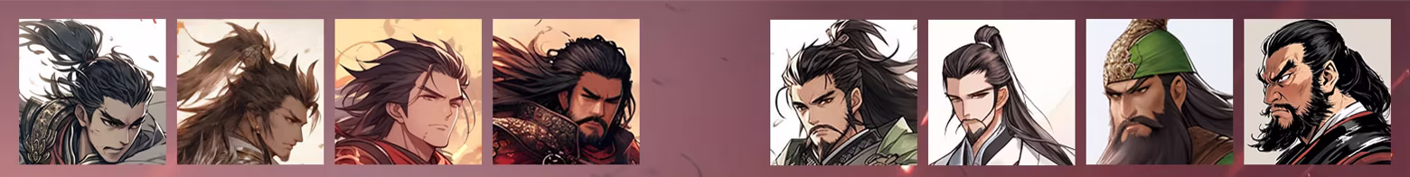 Cáo Cāo's Army vs Liú Bèi's Army