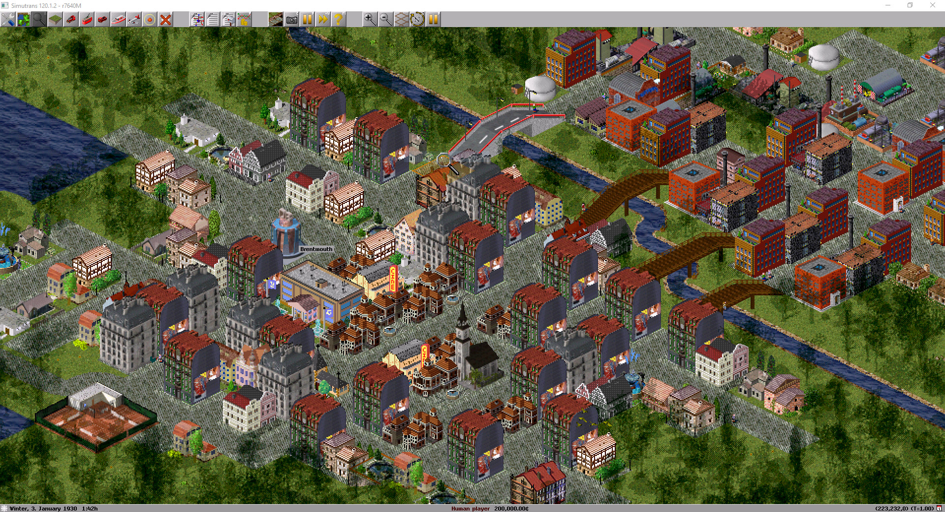 Simutrans - Pak64 screenshot 3