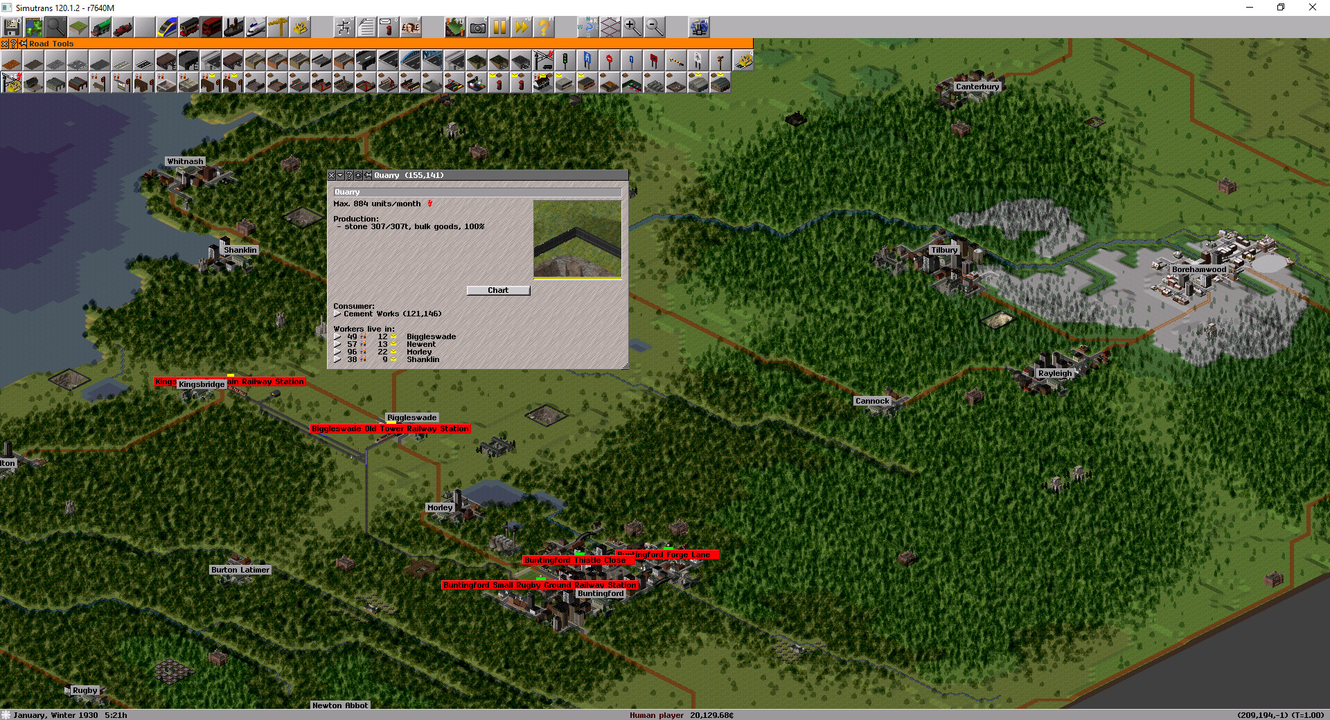 Simutrans - Pak128.Britain screenshot 10