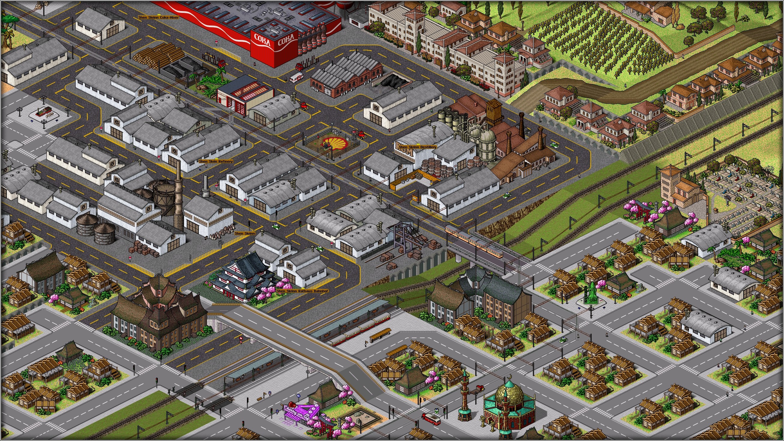 Simutrans - Pak192.Comic screenshot 3