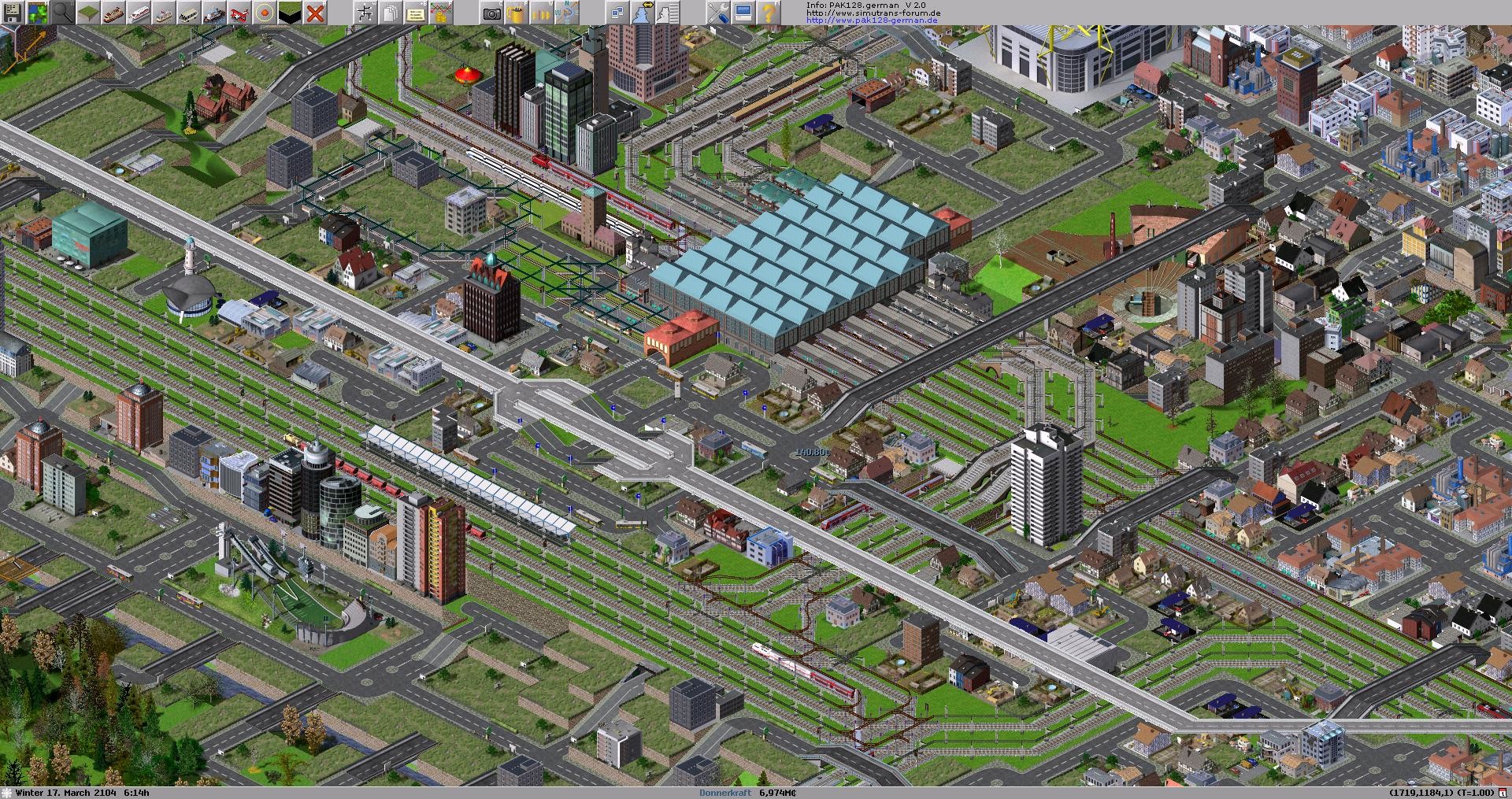 Simutrans - Pak128.German screenshot 7