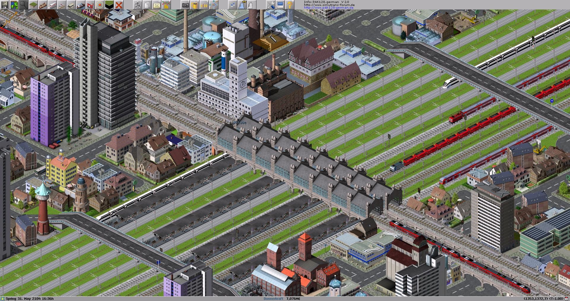 Simutrans - Pak128.German screenshot 8