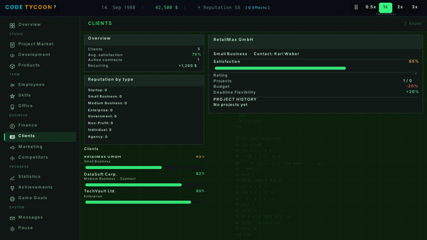 Code Tycoon screenshot 1
