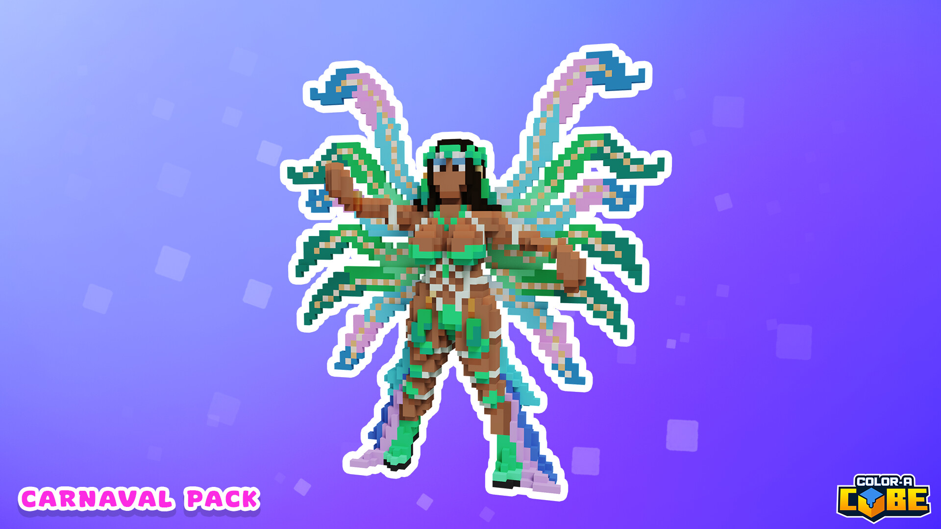 Color-A-Cube - Carnaval Pack screenshot 1